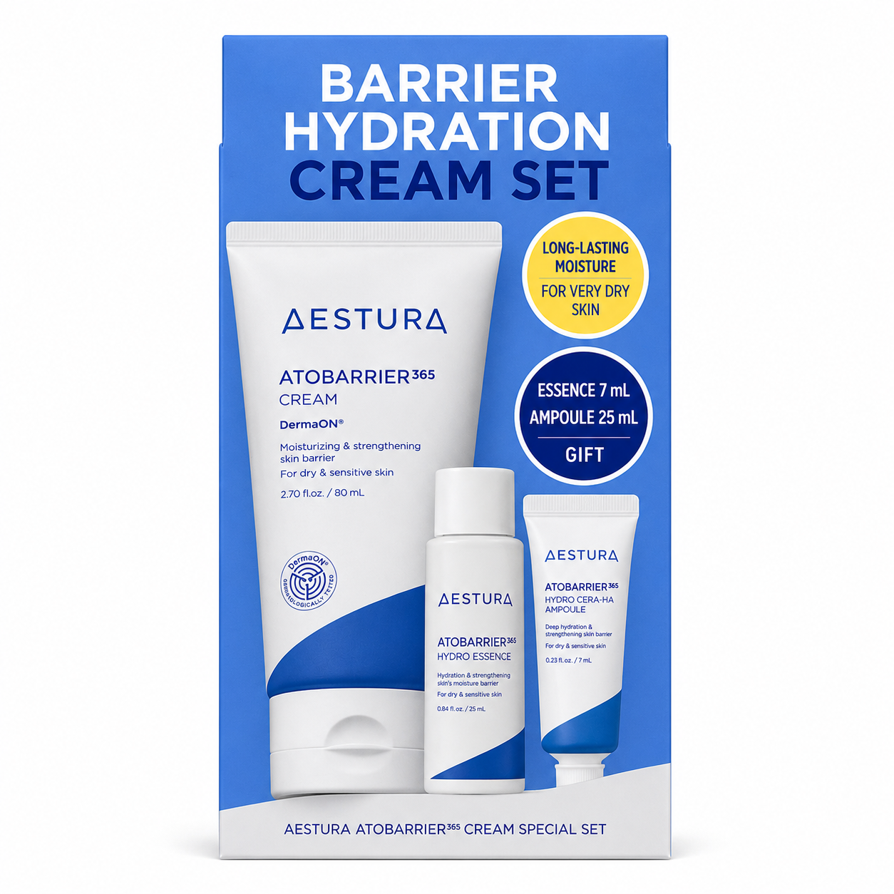 Aestura Aestura Atobarrier365 Cream with Ceramides Set