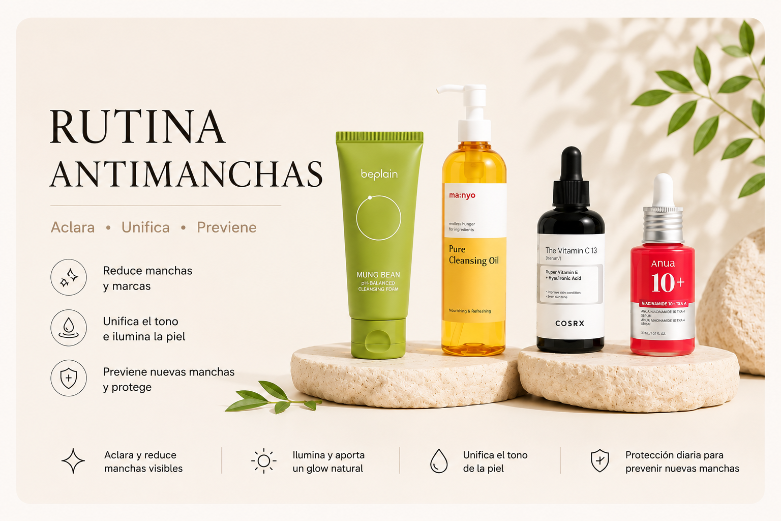 Rutina Antimanchas